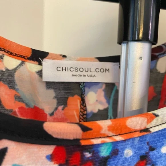 Chic Soul Endearing Heart Tank, Black - XL - Picture 6 of 6